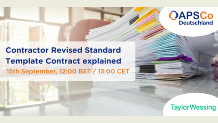 Revised Contractor Template Contract Explained